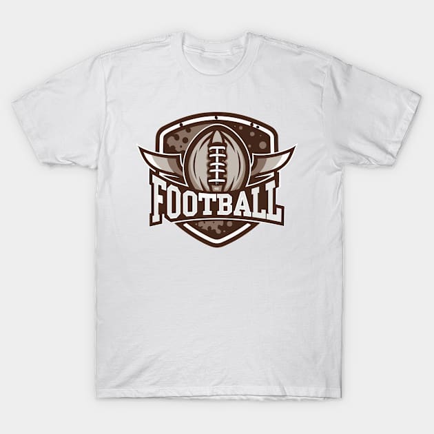 Football T-Shirt by Francois Ringuette